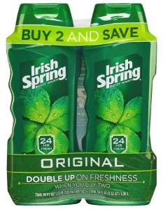 Irish Spring Body Wash - Two 18 oz Bottles