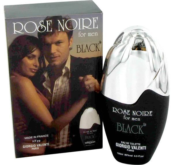 Giorgio Valenti Rose Noire for Men - Black - 3.3oz EDT