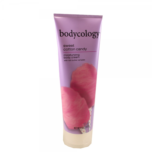 Bodycology Moisturizing Body Cream, Sweet Cotton Candy - 8 oz
