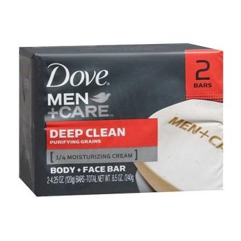 Image For: Dove Men+Care Body and Face Bars: 2 Pack