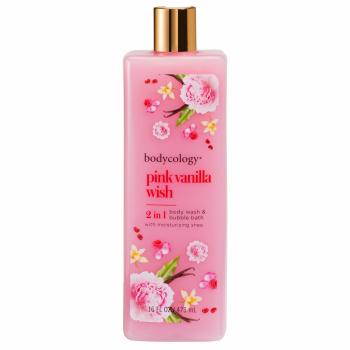 Image For: Bodycology Pink Vanilla Wish Body Wash & Bubble Bath - 16 oz