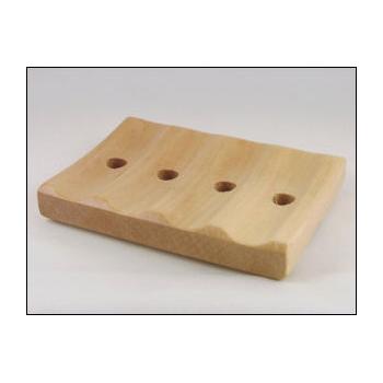Image For: Elegant Wooden Soap Dish - Made of Juniper
