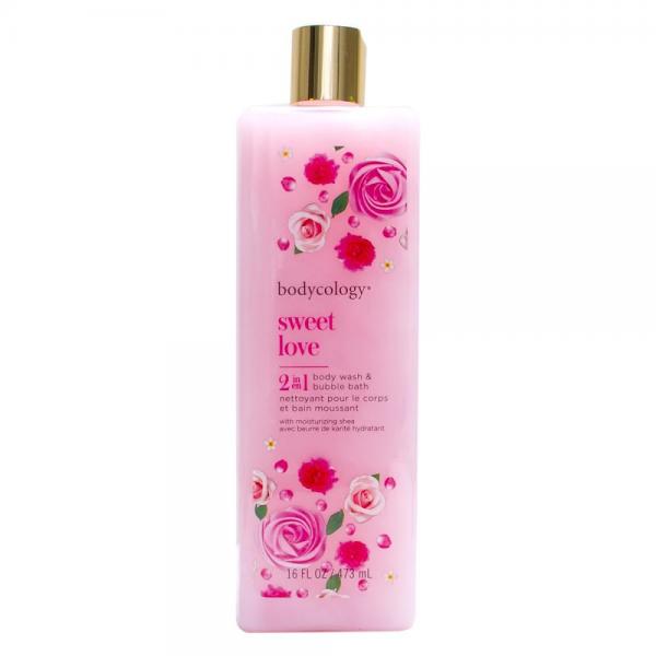 Bodycology Moisturizing Body Wash, Sweet Love - 16oz