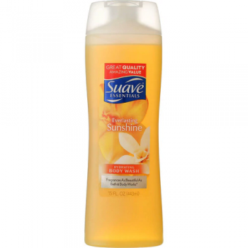 Image For: Suave Essentials Hydrating Body Wash, Everlasting Sunshine, 15 fl oz