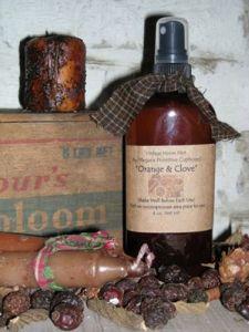 Scented Room Spray in Amber Bottle - 4 oz
