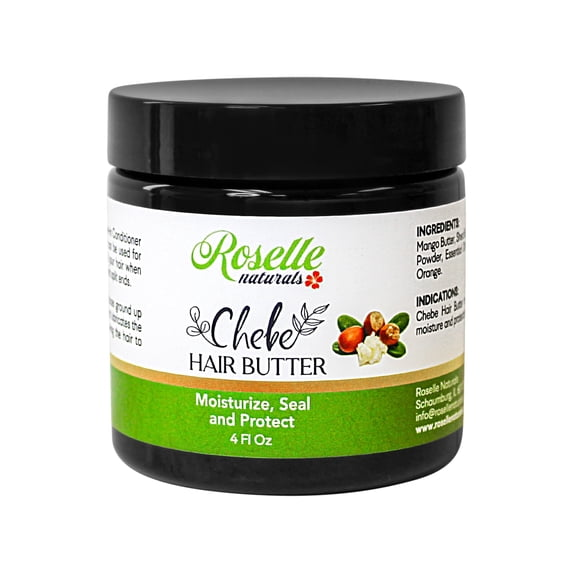 Chebe Hair Butter with Chebe Powder, Natural Butters, 4oz