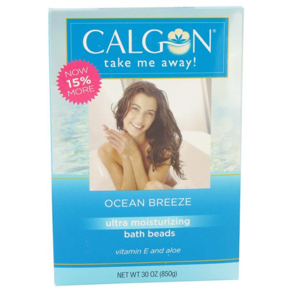 Calgon Take Me Away Ocean Breeze Ultra Moisturizing Bath Beads - 30 oz