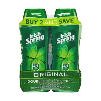 Image For: Irish Spring Body Wash - Two 18 oz Bottles