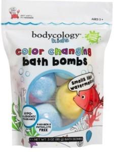 Bodycology Kids Color Changing Watermelon Bath Bombs - 3 oz
