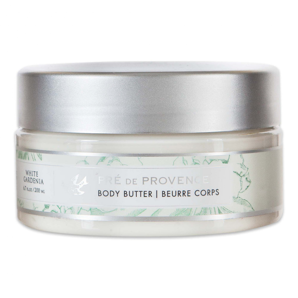 Pre de Provence Luxe Butter Body Cream, White Gardenia 6.7 oz